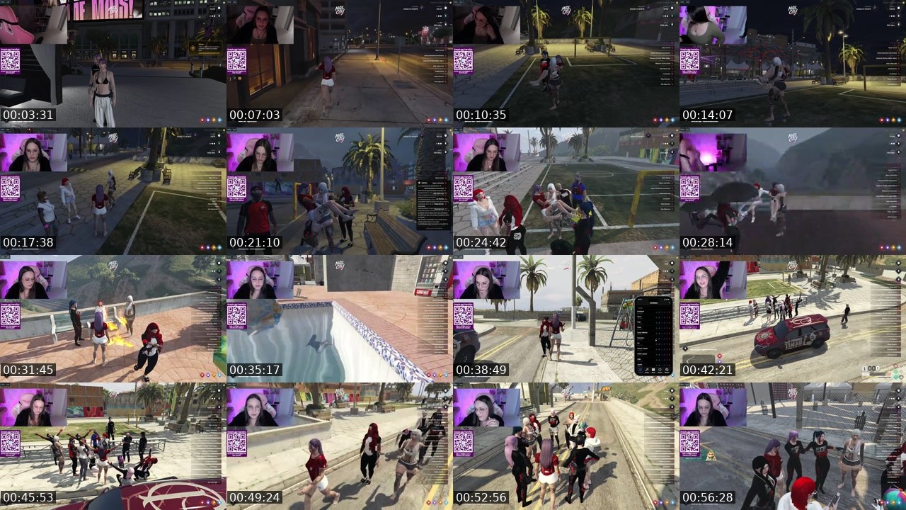 Contact-sheet preview of Narafps's Kick recording