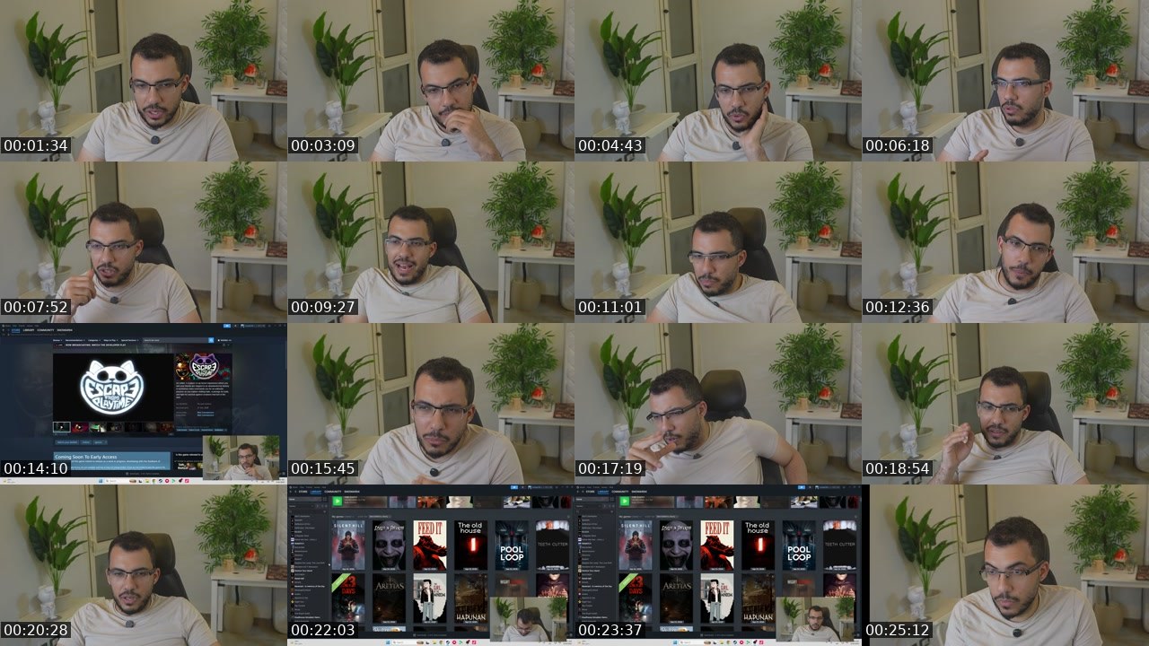 Contact-sheet preview of snowar12's Kick recording