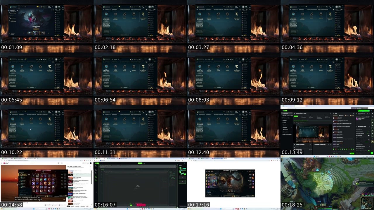 Contact-sheet preview of ELTTBlue's Kick recording