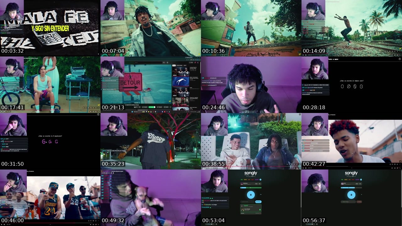 Contact-sheet preview of Ekinuel's Kick recording