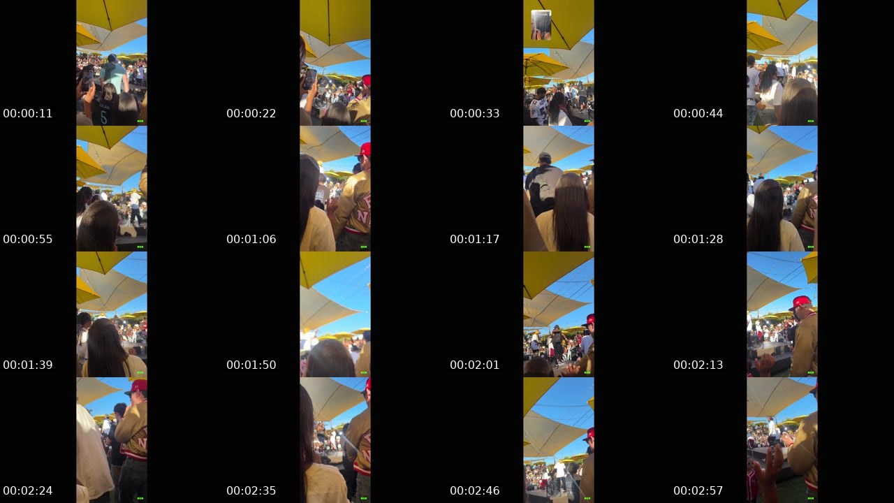 Contact-sheet preview of yittymcgee's Kick recording