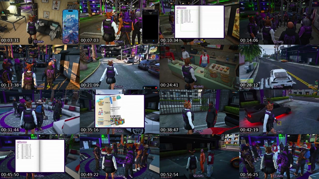 Contact-sheet preview of SrtaVodka's Kick recording