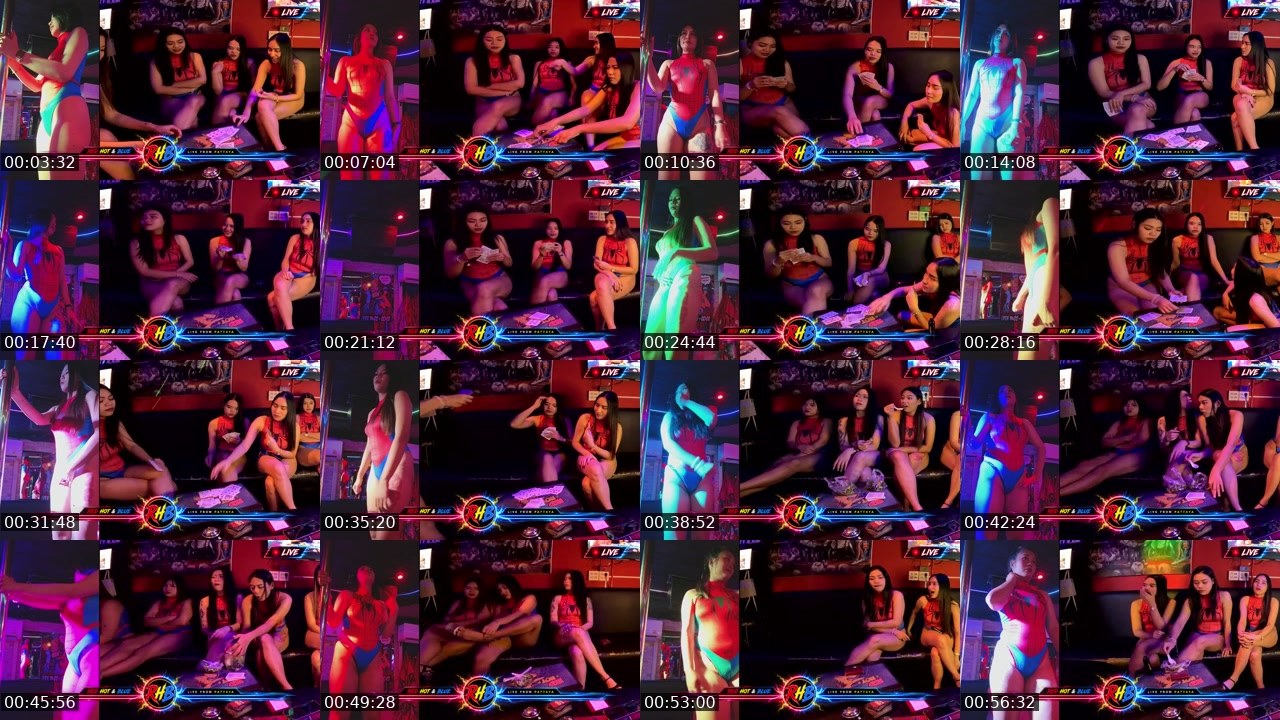Contact-sheet preview of RedHotAndBlueAgogoPattaya's Kick recording