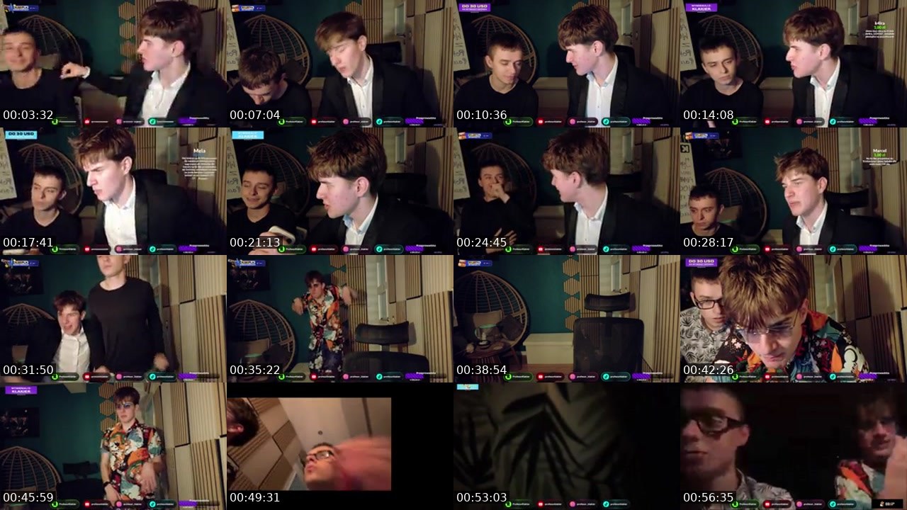 Contact-sheet preview of ProfesorKlakier's Kick recording