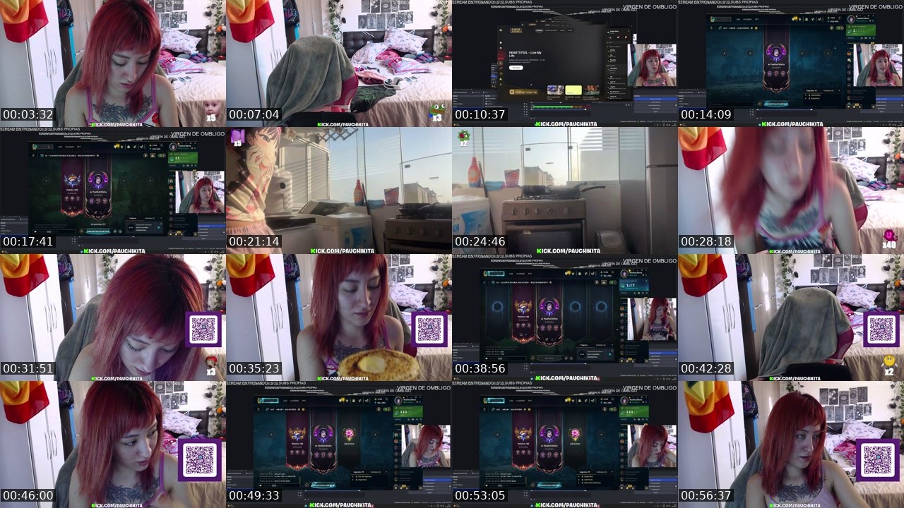 Contact-sheet preview of PauChikita's Kick recording