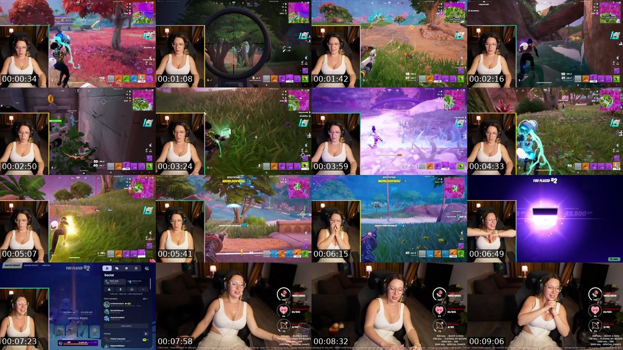 Contact-sheet preview of kristinemaia's Kick recording