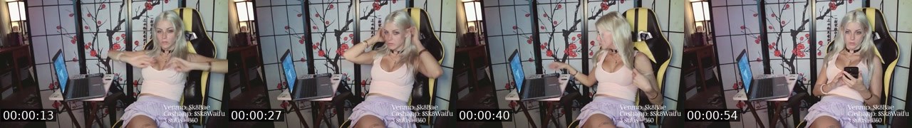 Contact-sheet preview of Sk8Bae's Kick recording