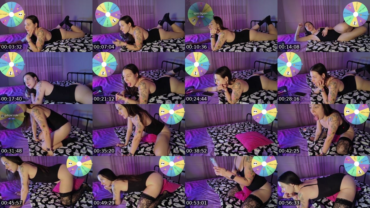 Contact-sheet preview of diddlina's Kick recording