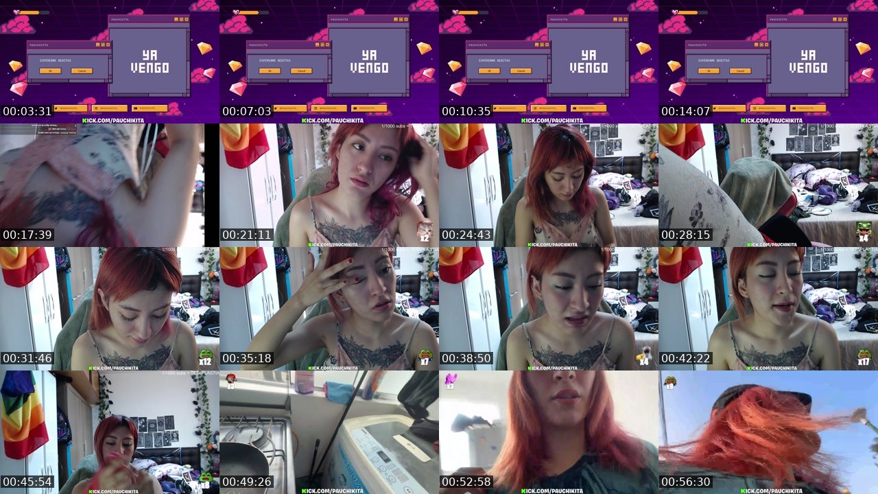 Contact-sheet preview of PauChikita's Kick recording