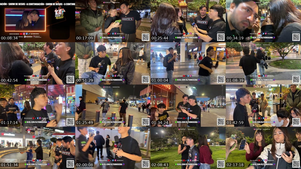 Contact-sheet preview of eltioboxera's Kick recording