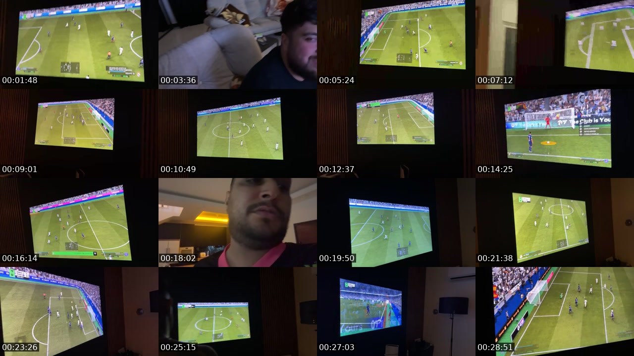 Contact-sheet preview of adroittv's Kick recording