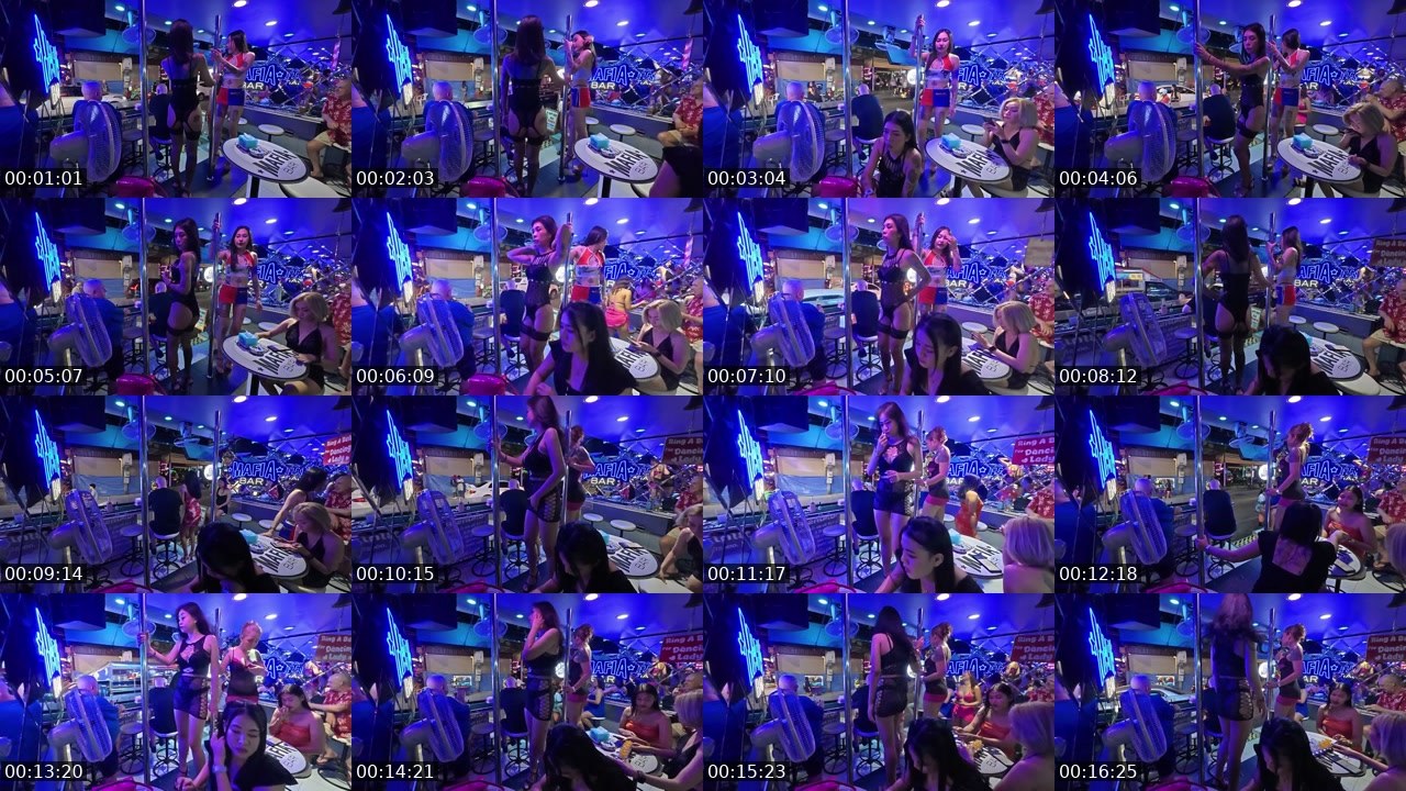 Contact-sheet preview of MafiaBarPattaya's Kick recording