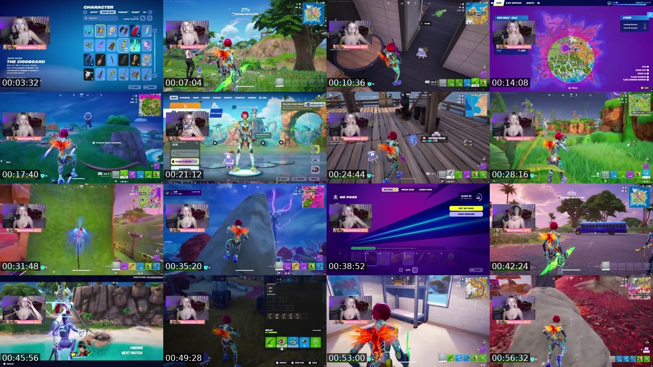 Contact-sheet preview of chanklitaa's Kick recording