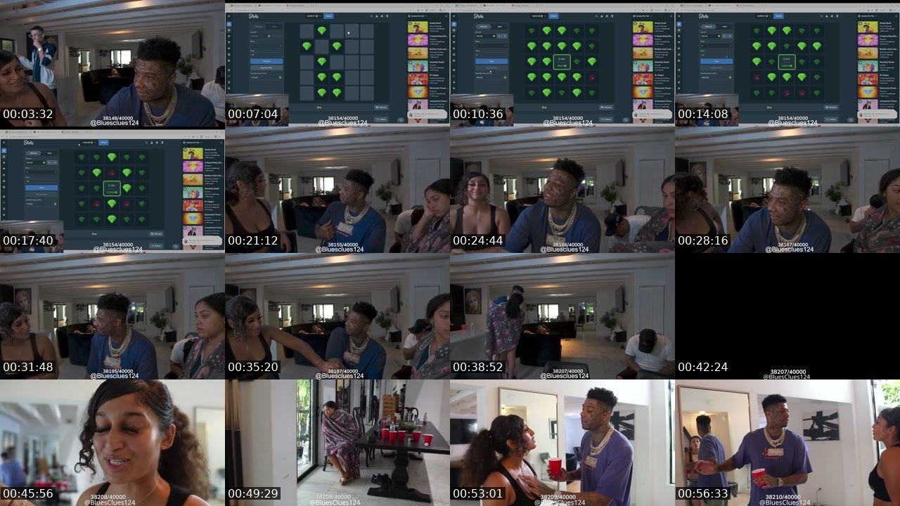 Contact-sheet preview of bluesclues124's Kick recording