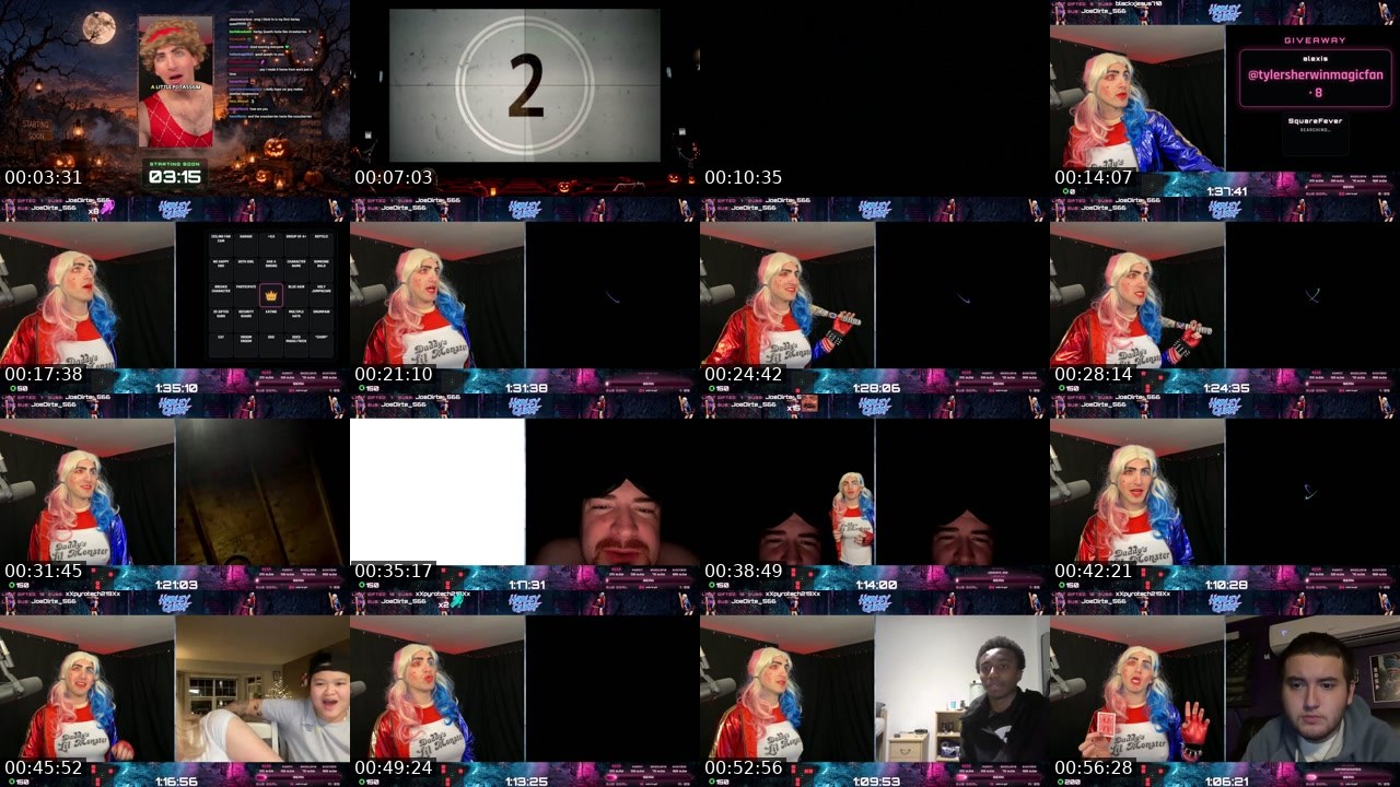 Contact-sheet preview of TylerSherwinMagic's Kick recording