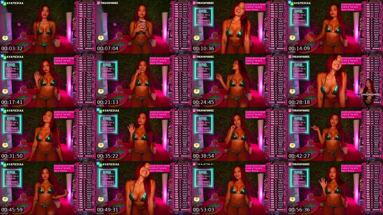 Contact-sheet preview of theavamariee's Kick recording