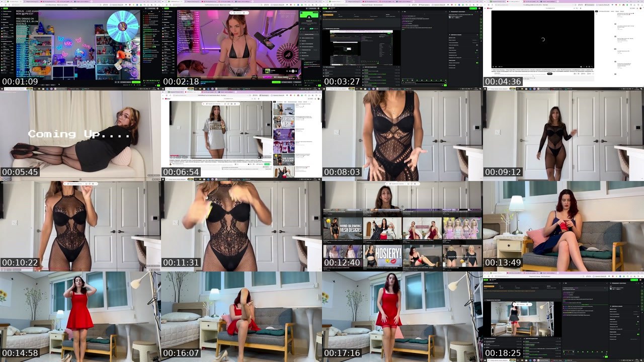 Contact-sheet preview of Vivyenna12's Kick recording