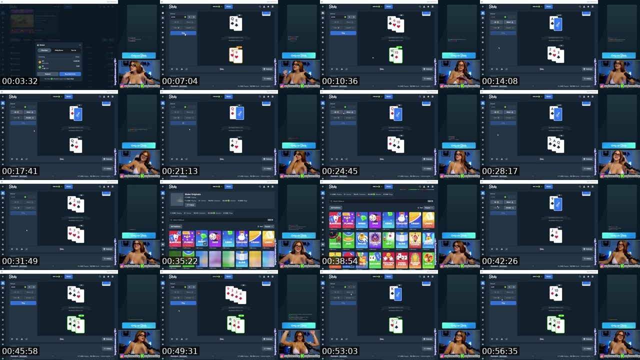 Contact-sheet preview of Neyleenashley's Kick recording