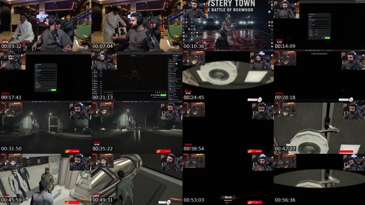 Contact-sheet preview of SXB's Kick recording