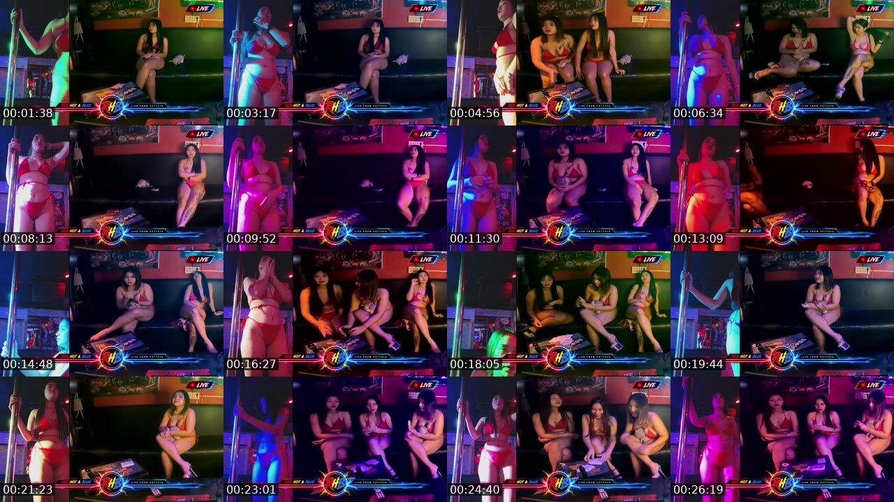 Contact-sheet preview of RedHotAndBlueAgogoPattaya's Kick recording