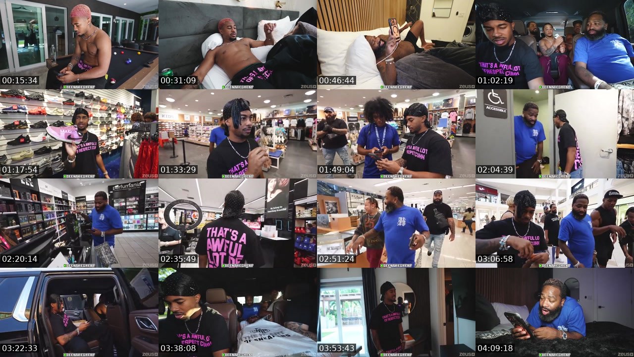 Contact-sheet preview of DeenTheGreat's Kick recording