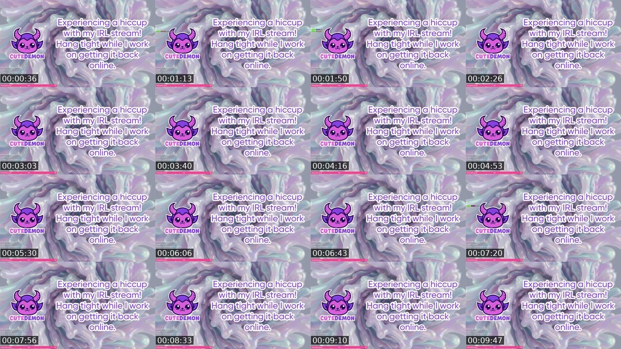 Contact-sheet preview of UwUCuteDemon's Kick recording