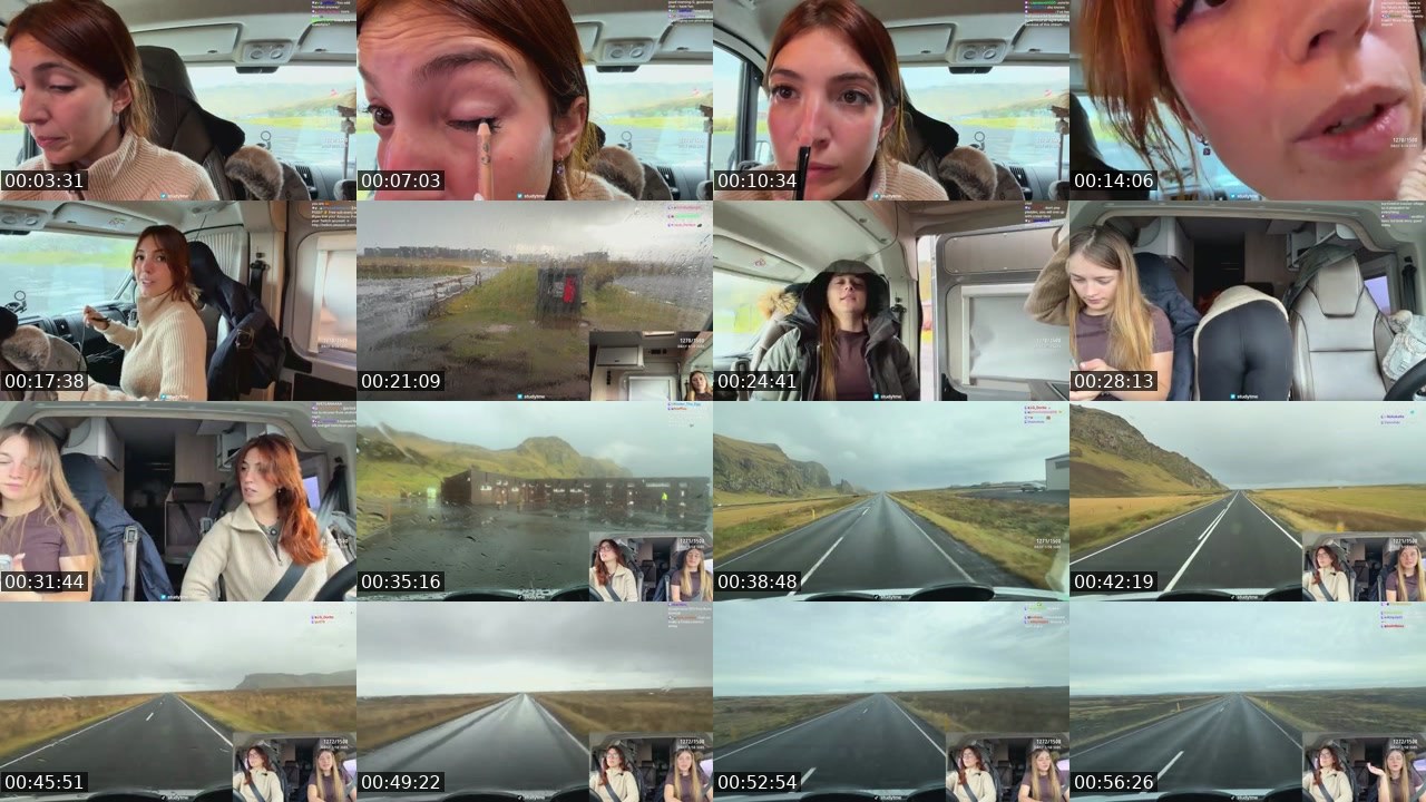 Contact-sheet preview of StudyTme's Kick recording