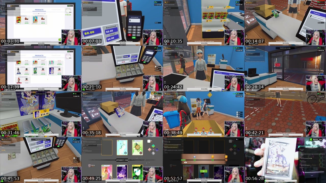 Contact-sheet preview of Sevvy_Luv's Kick recording