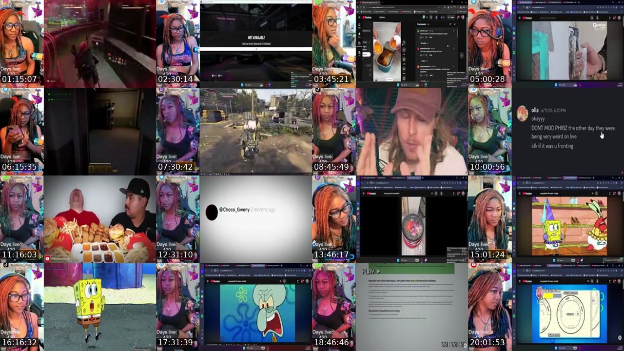 Contact-sheet preview of Mistress_Anju's Kick recording