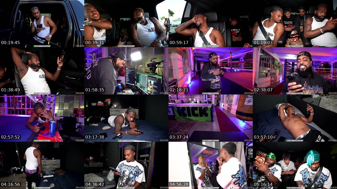 Contact-sheet preview of DeenTheGreat's Kick recording
