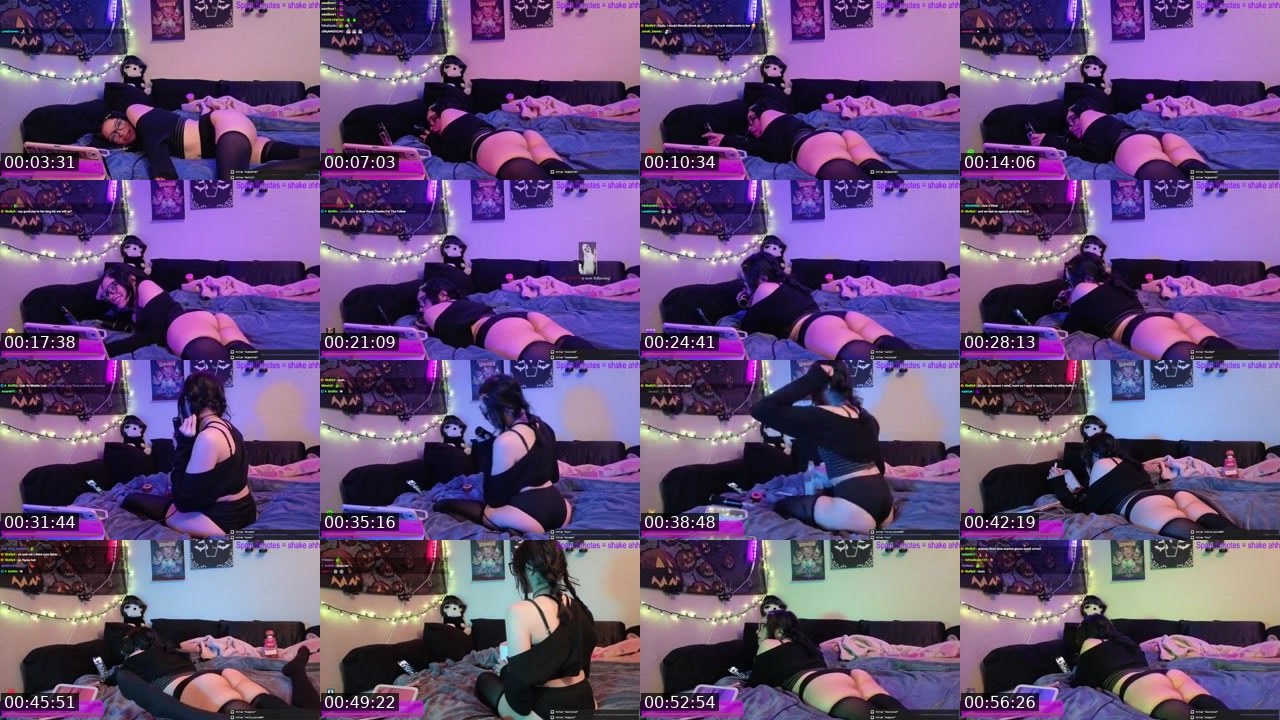 Contact-sheet preview of SheLuvsBats's Kick recording
