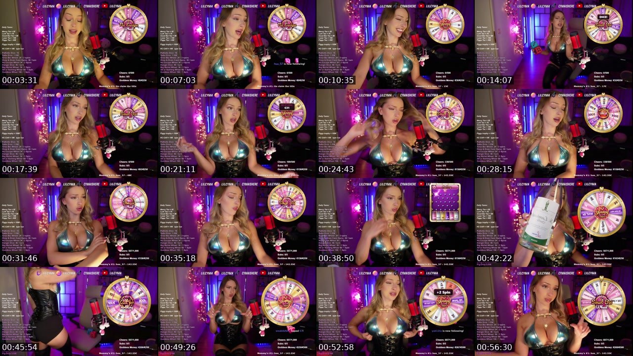 Contact-sheet preview of lilcyma's Kick recording