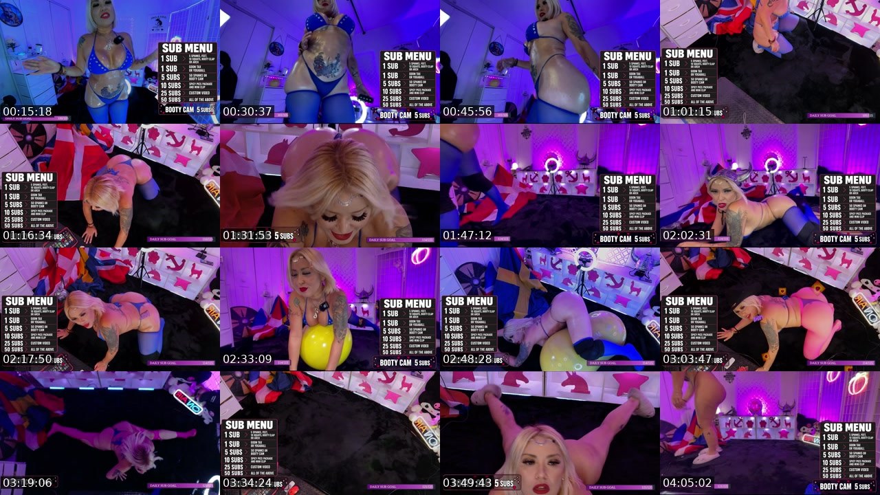 Contact-sheet preview of ladigabster's Kick recording