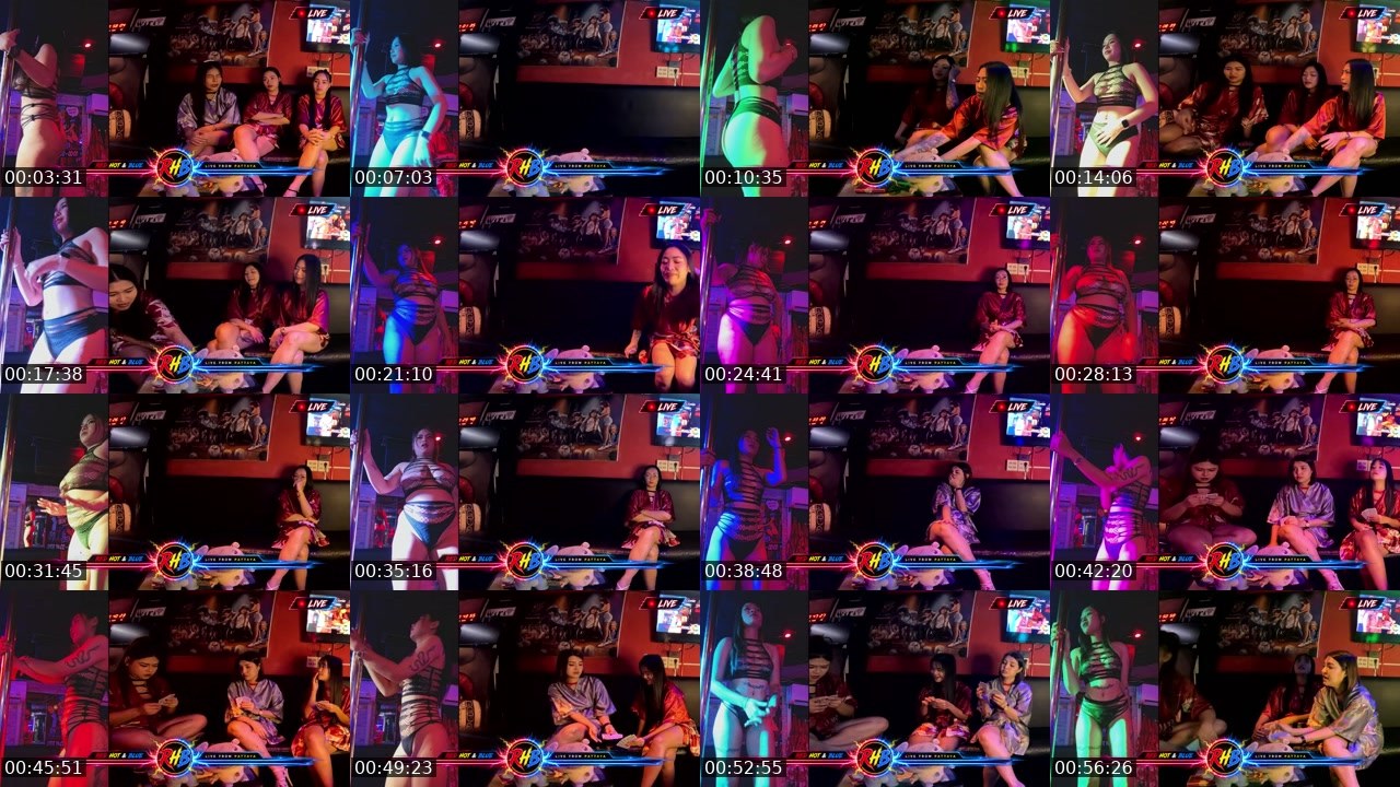 Contact-sheet preview of RedHotAndBlueAgogoPattaya's Kick recording