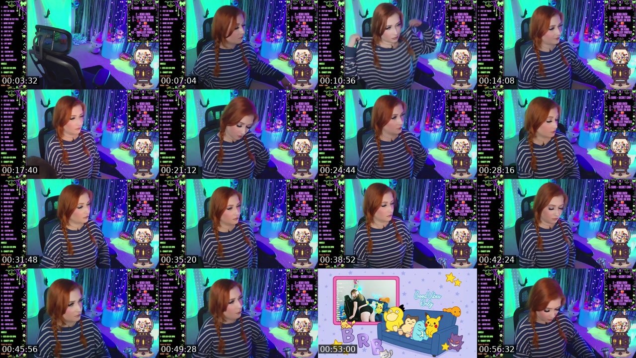 Contact-sheet preview of PeachyJade's Kick recording