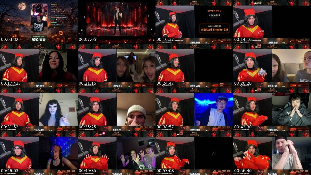 Contact-sheet preview of TylerSherwinMagic's Kick recording