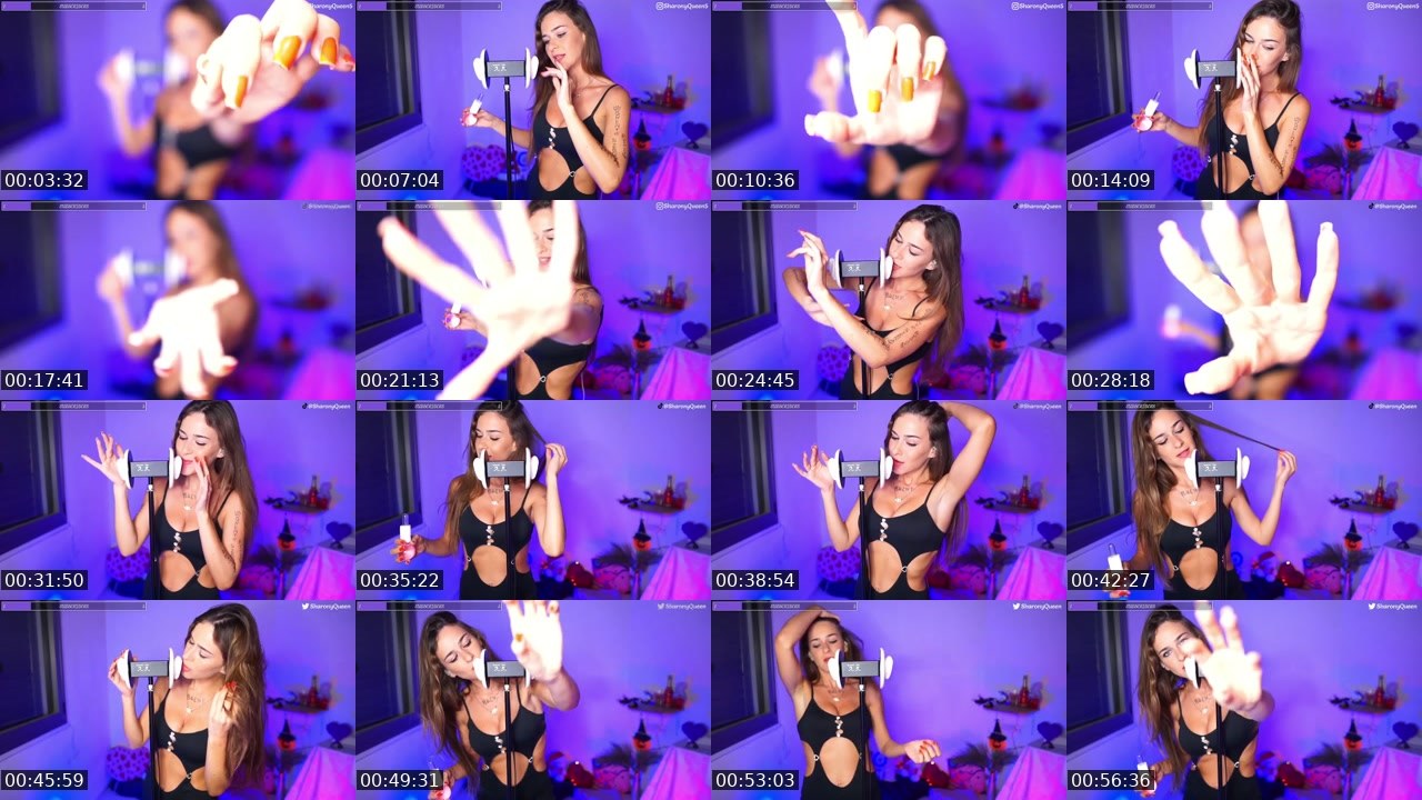 Contact-sheet preview of SharonQueen's Kick recording