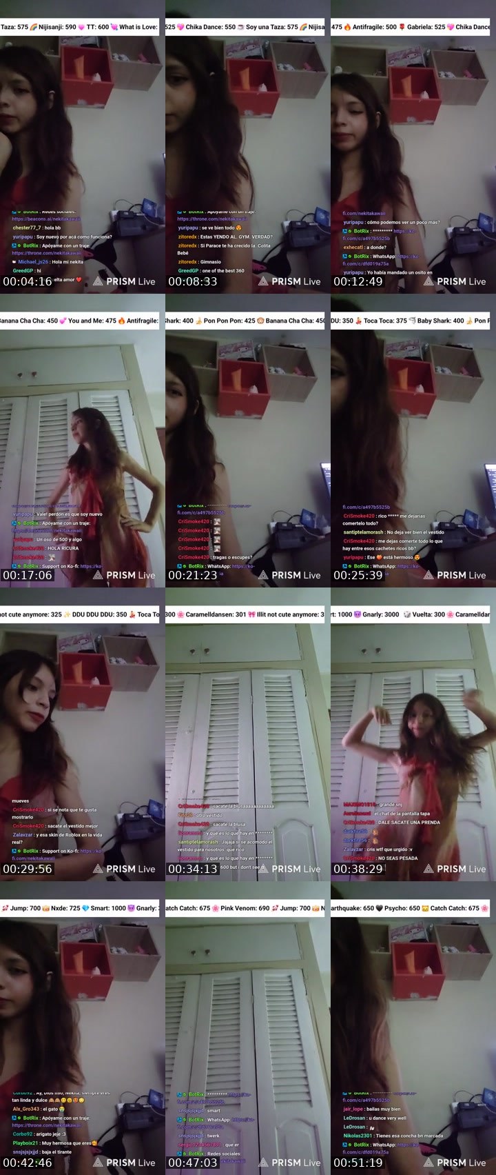Contact-sheet preview of NekitaKawaii's Kick recording