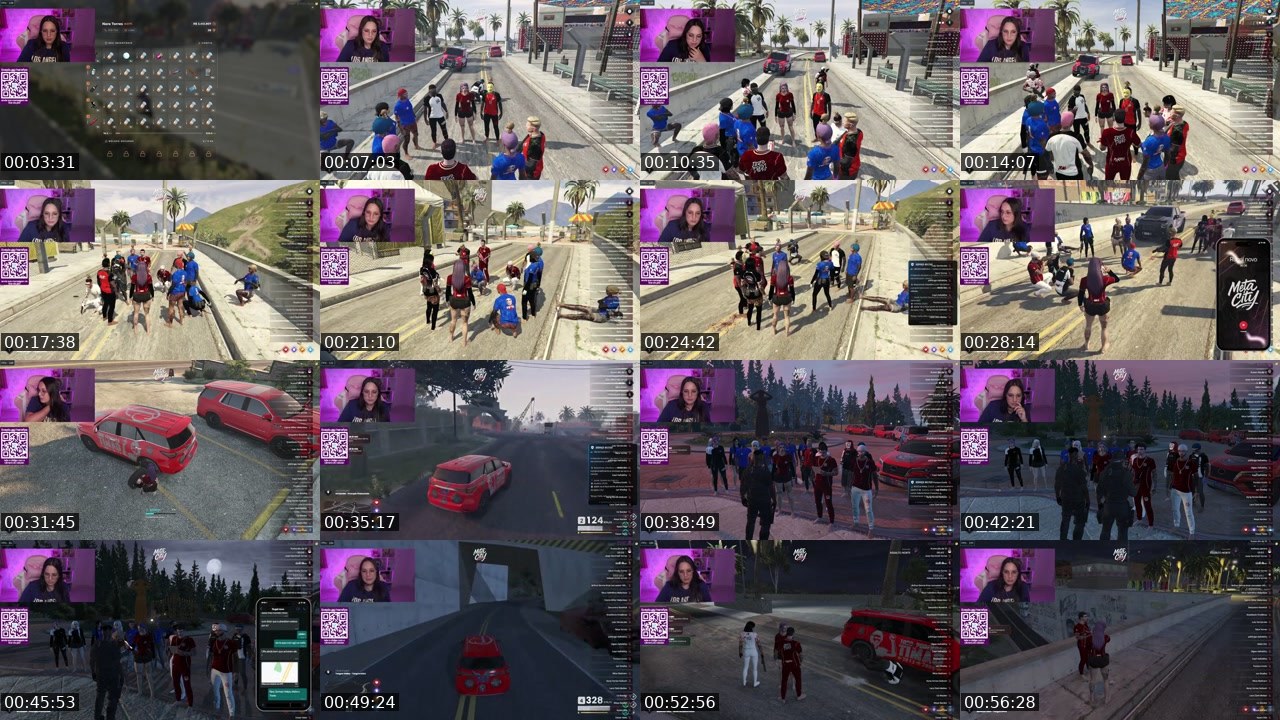 Contact-sheet preview of Narafps's Kick recording