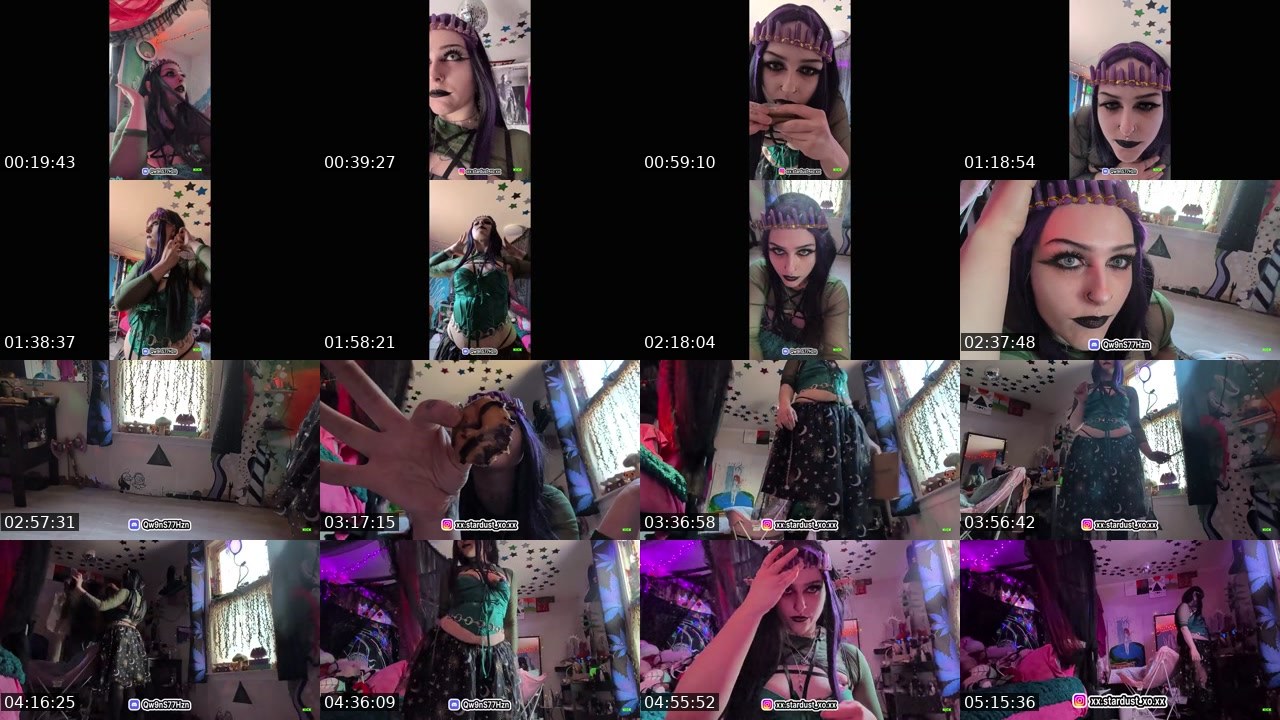 Contact-sheet preview of Screaminthevoidx's Kick recording