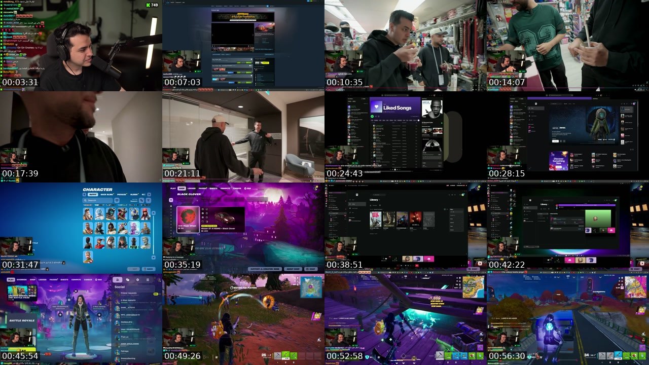 Contact-sheet preview of KEOXER's Kick recording
