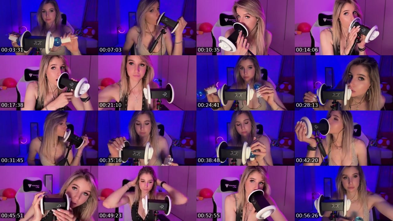 Contact-sheet preview of alinaaxblonde's Kick recording