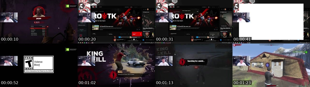 Contact-sheet preview of purpou's Kick recording