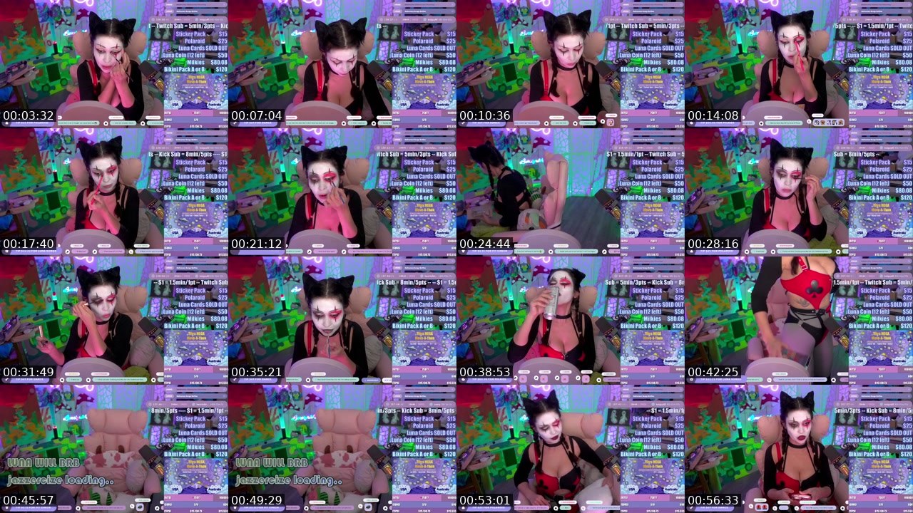 Contact-sheet preview of lunalyrik's Kick recording