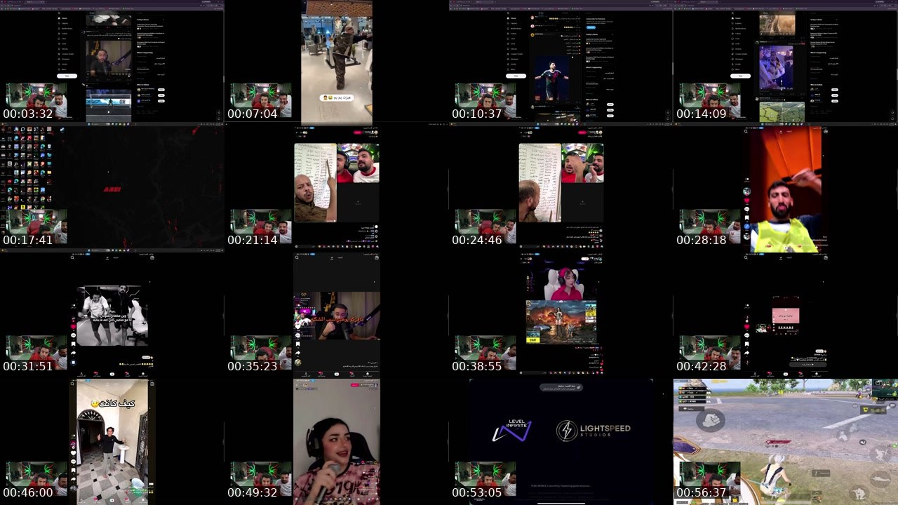 Contact-sheet preview of Absi's Kick recording
