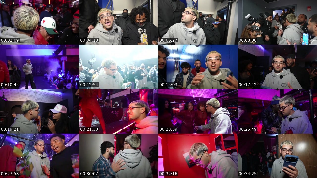 Contact-sheet preview of n3on's Kick recording