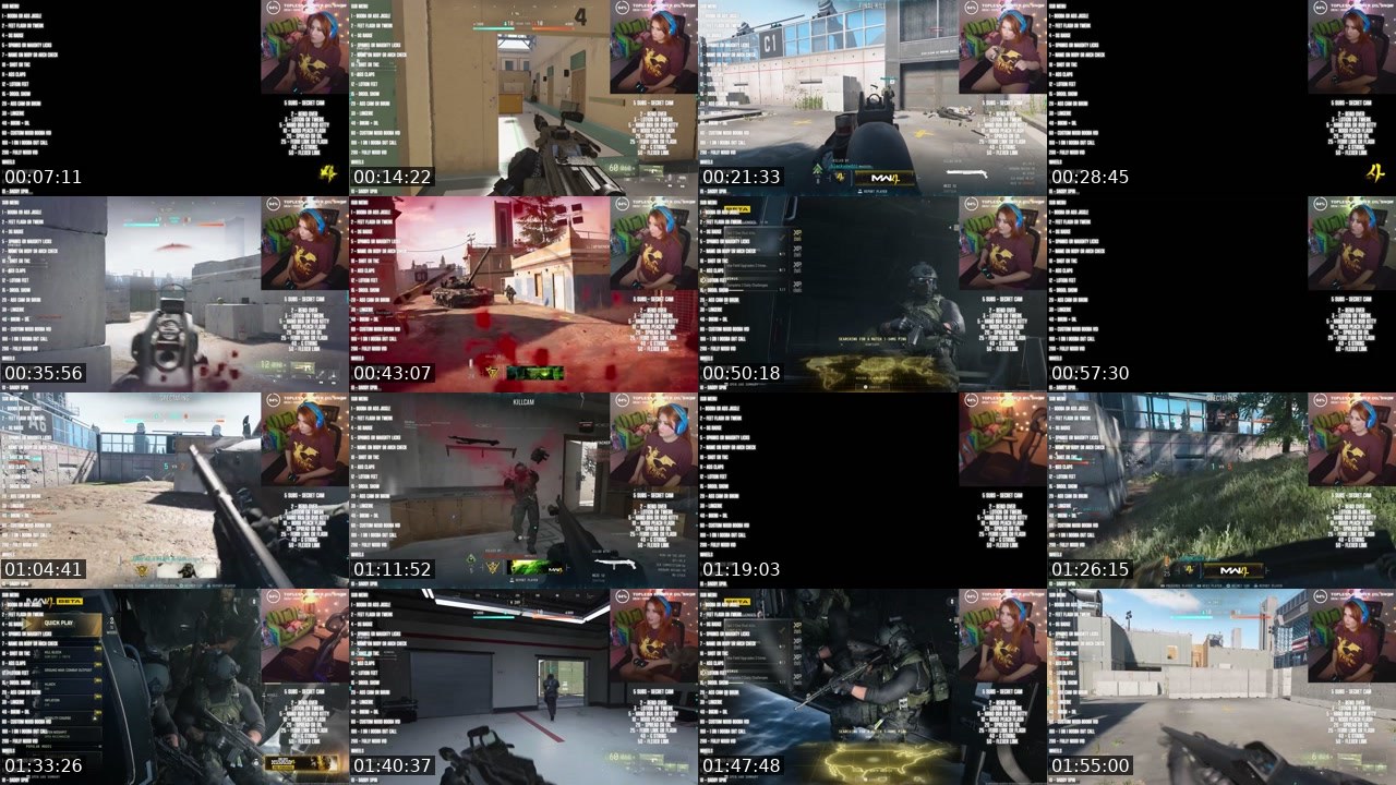 Contact-sheet preview of PeachyJade's Kick recording