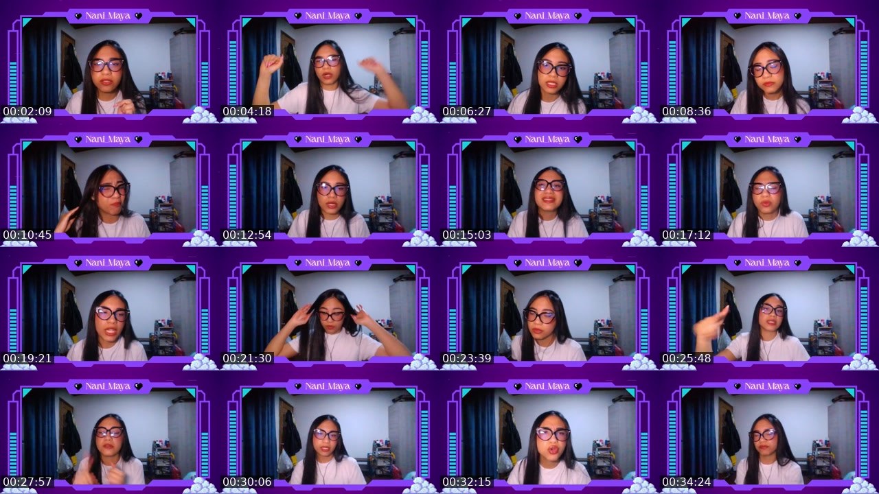 Contact-sheet preview of Nani_Maya's Kick recording