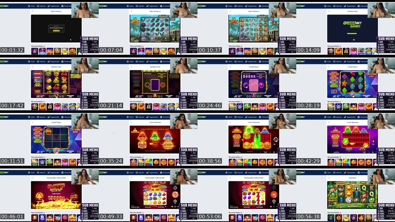 Contact-sheet preview of AstridCollins's Kick recording