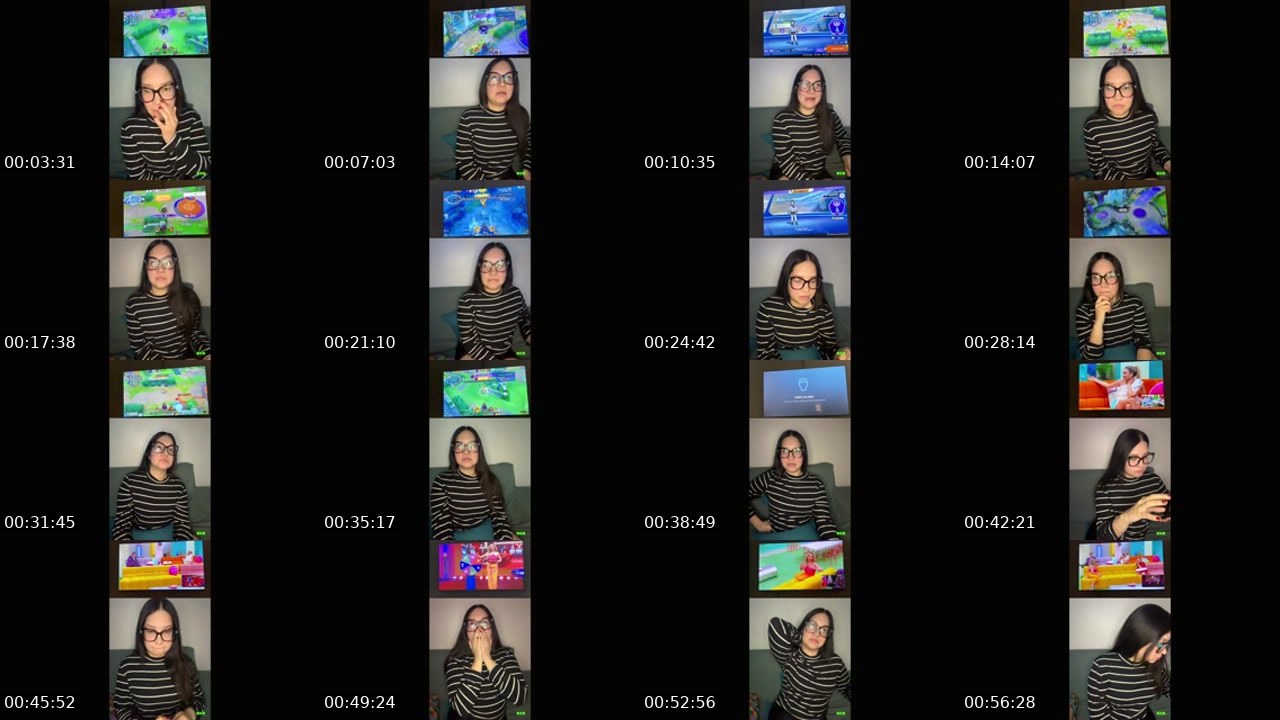 Contact-sheet preview of Evamar27's Kick recording